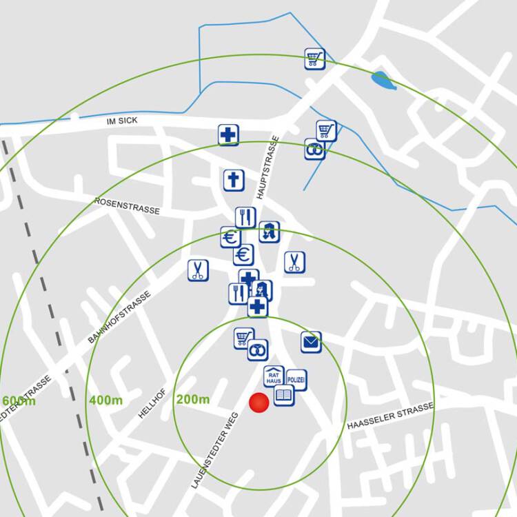 Beispiel Lage Betreutes Wohnen Selsingen Beispiel Lage Betreutes Wohnen