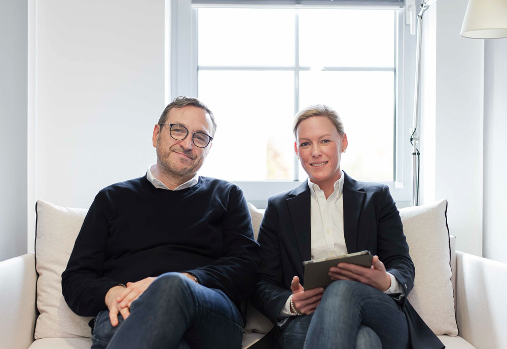 Geschäftsführung Lutz Mosel und Johanna Wieck