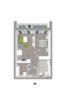 HasenburgVilla WHG 08 - Wohnen mit Service in Remels, KfW Effizienzhaus 40 QNG - HasenburgVilla_WHG 08_Grundriss 3D