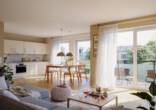 GeestVilla WHG 10 - Wohnen mit Service in Hambergen! Klimafreundlicher Neubau KfW 40 - WHG 10 - Innenraumvisualisierung
