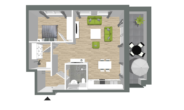 BirkenVilla WHG 13 - Wohnen mit Service in Grasberg! Klimafreundlicher Neubau KfW 40 - Wohnung 13