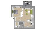 Zentrale 3-Zimmer-Wohnung – Wohnen mit Service in Rhauderfehn - Rhauderfehn WHG 4