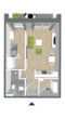 Villa Kutenhult - WHG 05 - Wohnen mit Service in Kutenholz - EG_Einzelgrundriss WHG 05