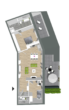Residenz am Störtebekerbogen WHG 28 - Wohnen mit Service in Cuxhaven - Grundriss Wohnung 28