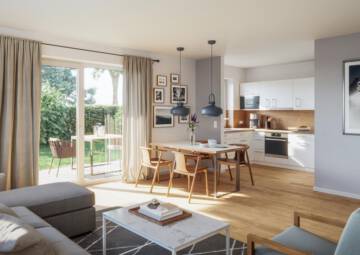 MoorVilla WHG 01 – Wohnen mit Service in Hambergen! Klimafreundlicher Neubau KfW 40, 27729 Hambergen, Erdgeschosswohnung