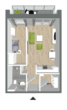 Villa Kutenhult - WHG 11 - Wohnen mit Service in Kutenholz - OG_Einzelgrundriss WHG 11