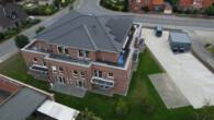 Villa Kutenhult WHG 15 – Wohnen mit Service in Kutenholz. Neubau Seniorenwohnung mit 3 Zimmern - Drohnenaufnahme Kutenholz