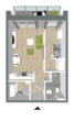 Villa Kutenhult - WHG 08 - Wohnen mit Service in Kutenholz - OG_Einzelgrundriss WHG 08