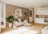 Villa Kutenhult WHG 08 - Wohnen mit Service in Kutenholz! Klimafreundlicher Neubau - KfW Effizienzhaus-Stufe 40 - WHG 08 - Innenraumvisualisierung