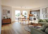 Villa Kutenhult WHG 14 - Wohnen mit Service in Kutenholz! Klimafreundlicher Neubau - KfW Effizienzhaus-Stufe 40 - WHG 14 - Innenraumvisualisierung