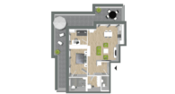 Villa Kutenhult WHG 14 – Wohnen mit Service in Kutenholz. Neubau Seniorenwohnung, KfW 40, Kapitalanlage oder Selbstnutzung - STG_Einzelgrundriss WHG 14