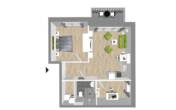 Attraktive 3-Zimmer-Wohnung zentral gelegen – Wohnen mit Service in Rhauderfehn - Rhauderfehn WHG 9